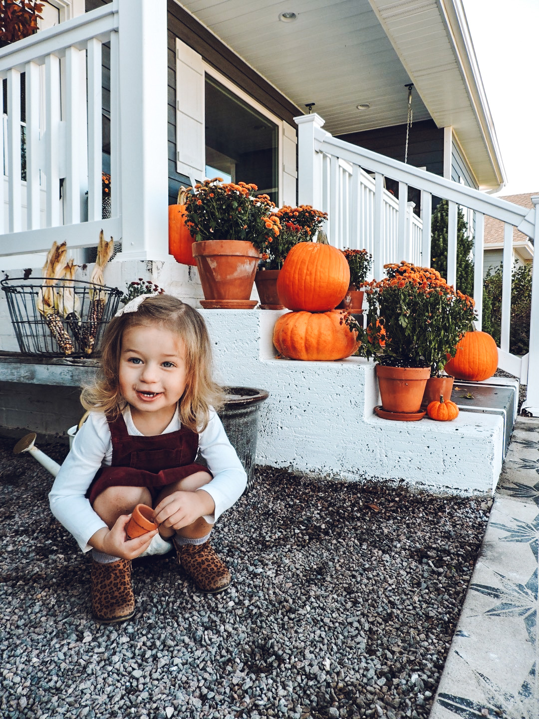 Fall Porch Tour & Meet the Newest Member of Our Family - Berry Berry ...