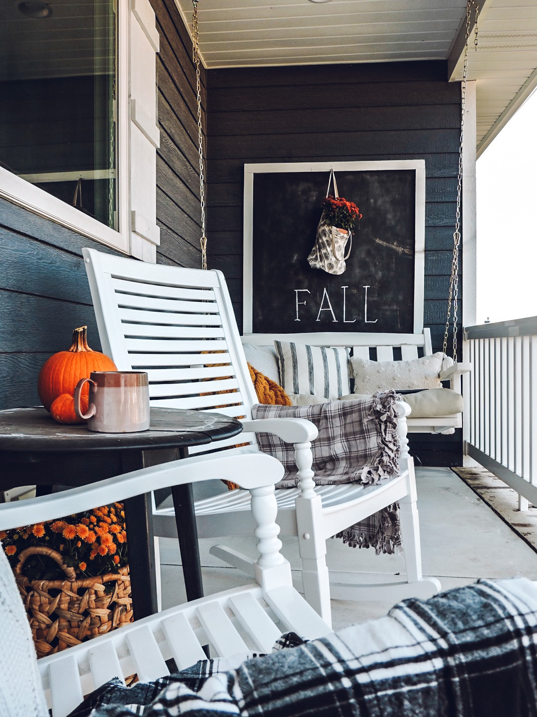 Fall Porch Tour & Meet the Newest Member of Our Family - Berry Berry ...
