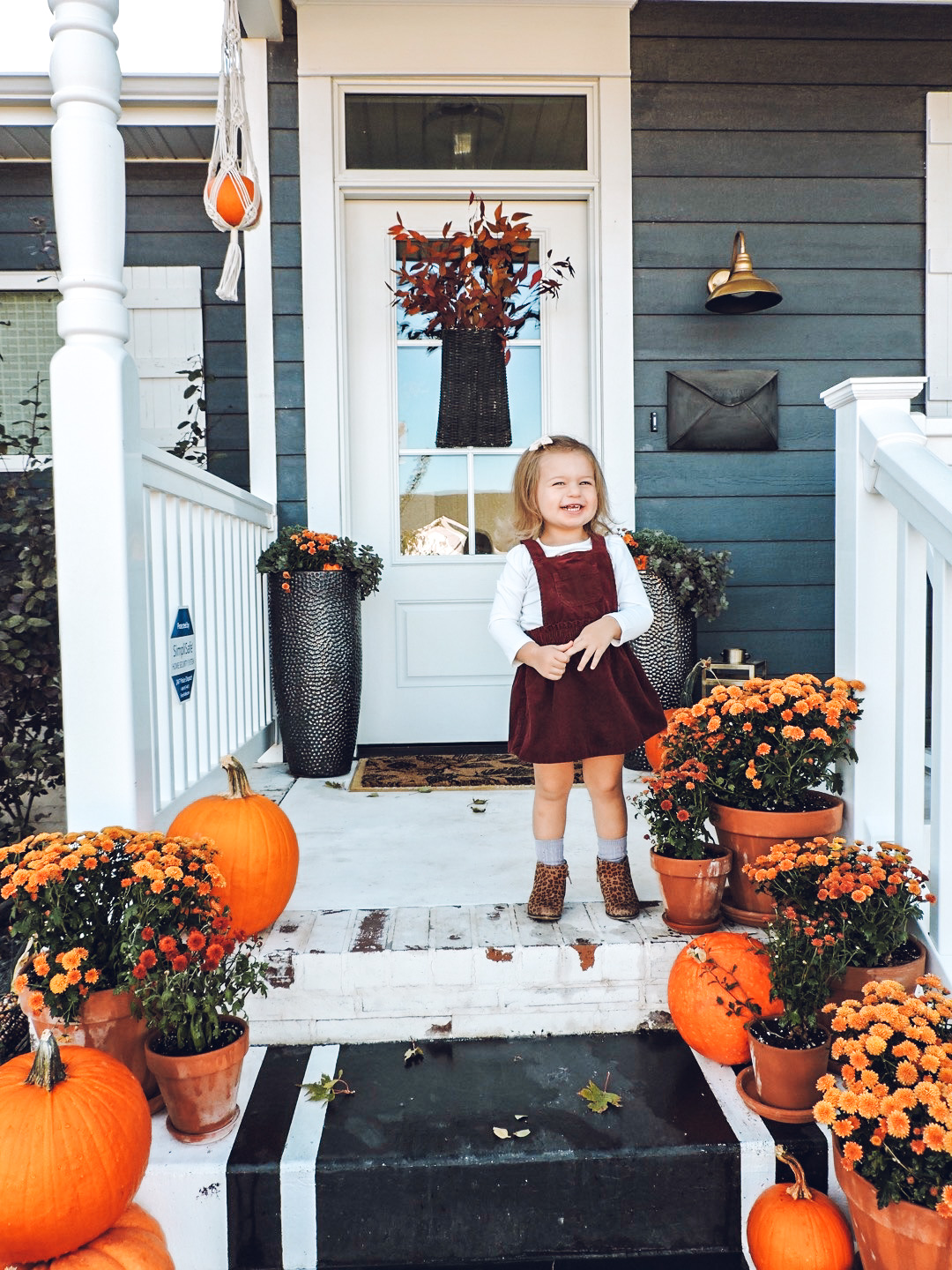 Fall Porch Tour & Meet the Newest Member of Our Family - Berry Berry ...