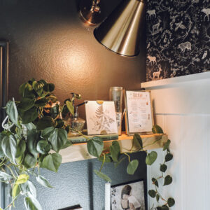 Tension Rod Pot Rack & Affordable Copper Pans - Berry Berry Quite Contrary