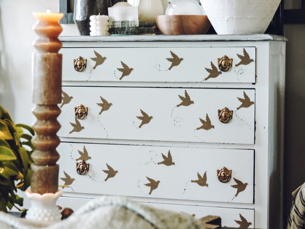 Lulu and Georgia Bird Wallpaper-A DIY Dupe For 1/4 Of The Price