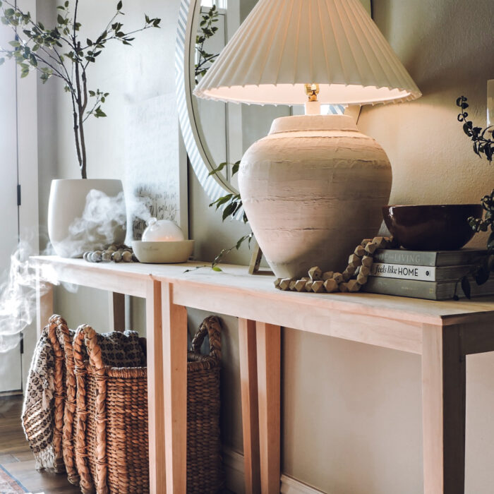 Tension Rod Pot Rack & Affordable Copper Pans - Berry Berry Quite Contrary